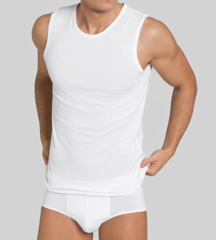 Pánské tílko Sloggi Men EverNew Shirt 02 Tank