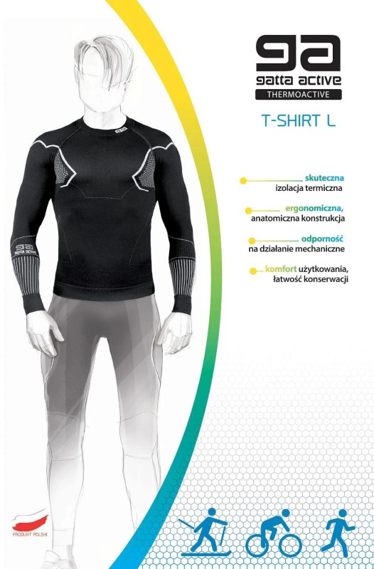 Pánský nátělník Gatta 43014 Mount Basic Thermoactive L-3XL