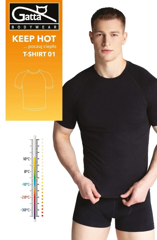 Pánský nátělník Gatta 43028 Keep Hot T-Shirt 01 Men M-2XL