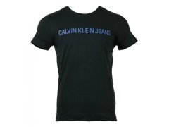 Pánské tričko OU57 tmavě modrá - Calvin Klein