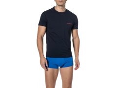 Pánské tričko 2pcs 111267 9P717 27435 tmavě modrá - Emporio Armani
