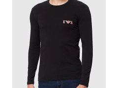 Pánské triko 111023 1A526 - 00020 - Černá - Emporio Armani