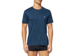 Pánské triko 110853 1A538 - 24334 - Mořská - Emporio Armani