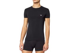 Pánské triko 111035 1A537 - 00020 - Černá - Emporio Armani