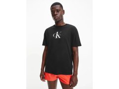 Pánské tričko KM0KM00757 - BEH černá - Calvin Klein