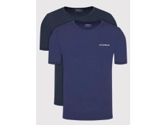 Pánské triko - 111267 2R717 97035 - tm.modrá - Emporio Armani