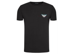 Pánské triko krátký rukáv - 110853 2R525 00020 - černé - Emporio Armani