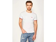 Pánské triko krátký rukáv - 111035 2R530 00010 - bílá - Emporio Armani