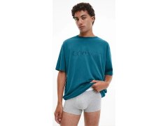 Pánské tričko NM2355E CGQ petrolej - Calvin Klein