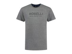 Rogelli pánské tričko LOGO šedé L