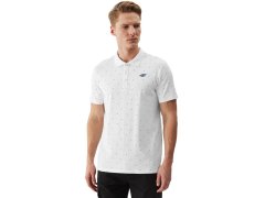 Pánské tričko 4F M0949 bílé 4FWSS26TPTSM0949 10S pánské