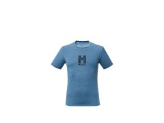 Pánské tričko MILLET Ubic Wool Ts Ss M, modré