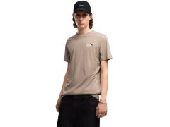 Pánské tričko Puma Graphics 2 Color Small No. 1 Logo Tee, béžové, 684717 94