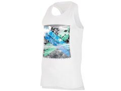 Tričko 4F M H4L19-TSM025 10S white pánské