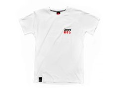 Ozoshi Pánské tričko Isao M white Tsh O20TS005