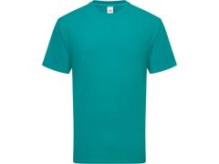 Fruit of the Loom Iconic 195 T Pánské těžké tričko 16.1422 ocean teal