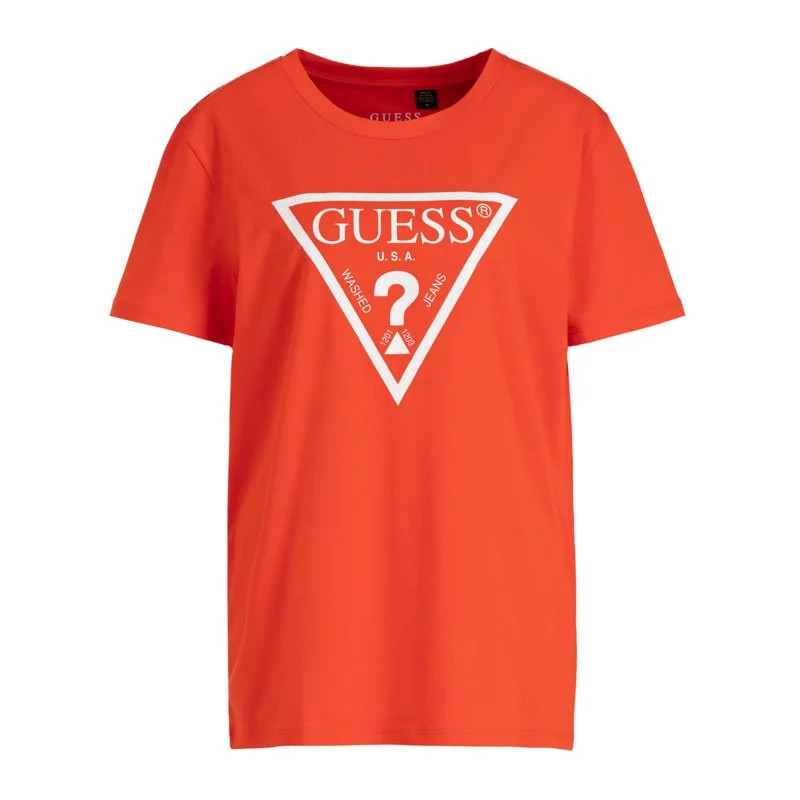 Pánské tričko U94M09JR00A-C303 oranžová - Guess - Pánské oblečení Muži trička