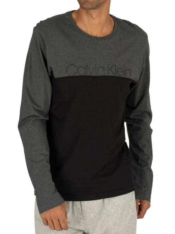 Pánské tričko NM1581E-038 šedá - Calvin Klein - Pánské oblečení Muži trička