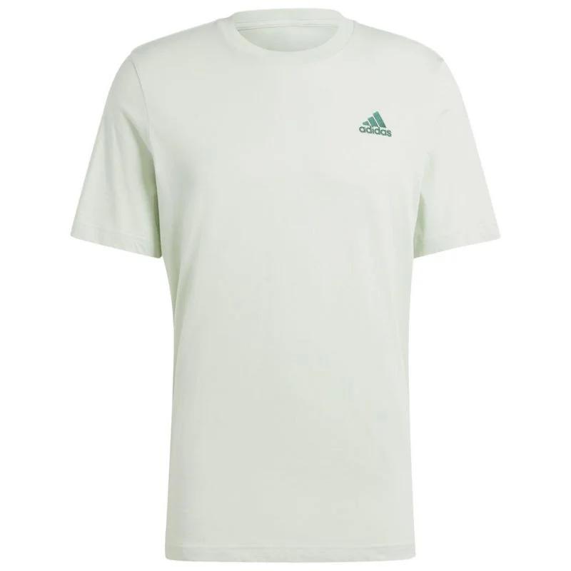 Adidas Essentials Single Jersey Vyšívané tričko s malým logem M IX0119 pánské