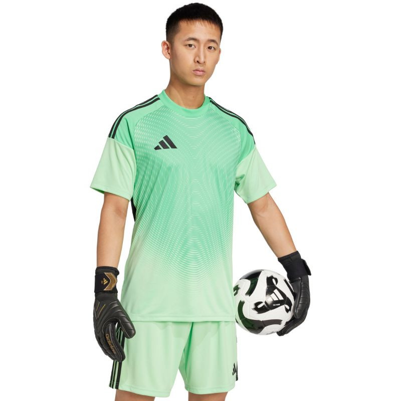 Pánské brankářské tričko adidas Tiro 25 Competition Jersey Short Sleeve green JI9716 pánské