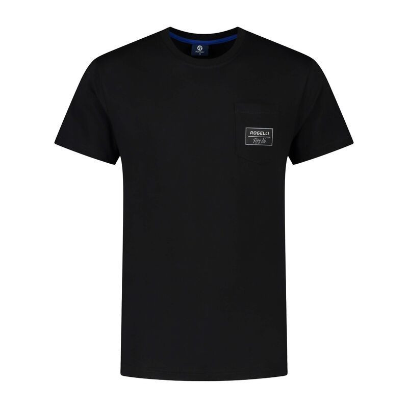 Rogelli pánské tričko LOGO černé XL