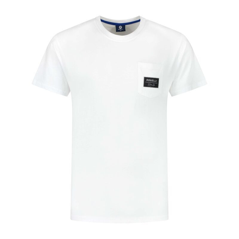 Rogelli pánské tričko LOGO bílé 2XL