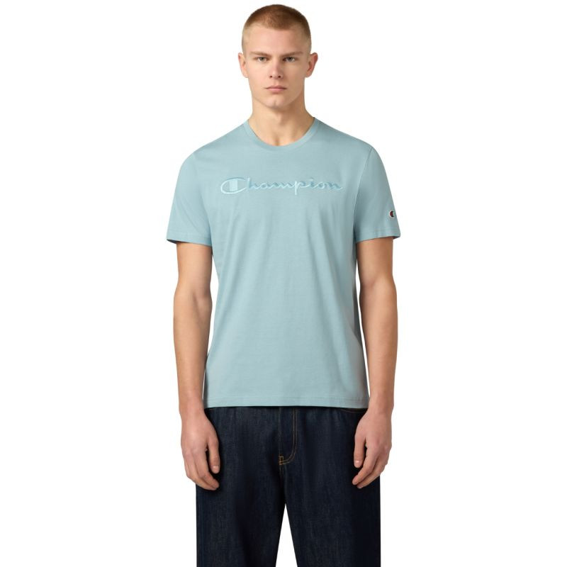 Pánské tričko Champion SS Tee blue 220273 BS221 pánské