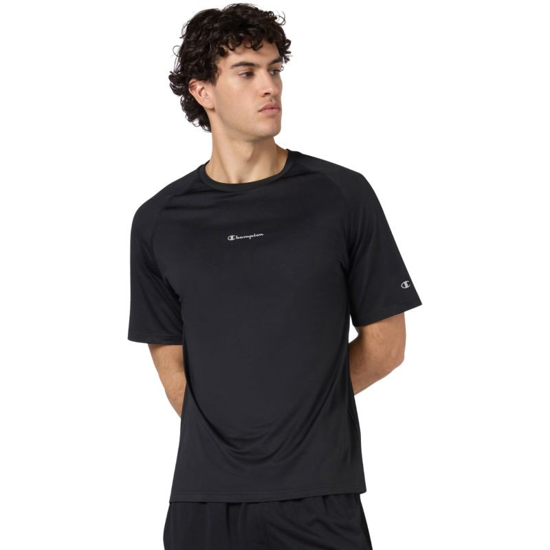 Pánské tričko Champion SS Tee black 221750 KK001 pánské - Pánské oblečení Muži trička