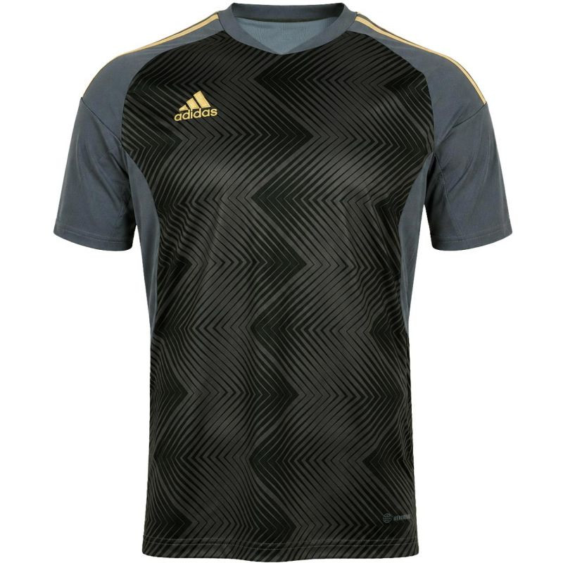 Pánské tričko adidas miCond22 Jersey grey-black HB5392 pánské