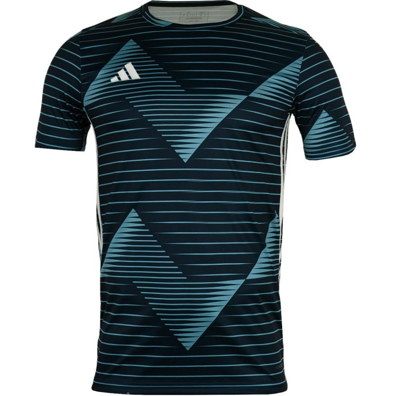 Pánské tričko adidas Graphic 23 T-shirt navy blue HN7842 pánské - Pánské oblečení Muži trička