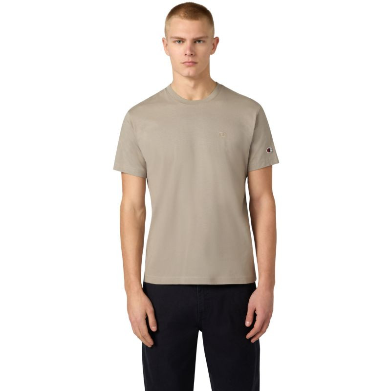 Pánské tričko Champion SS Tee beige 220278 ES035 pánské