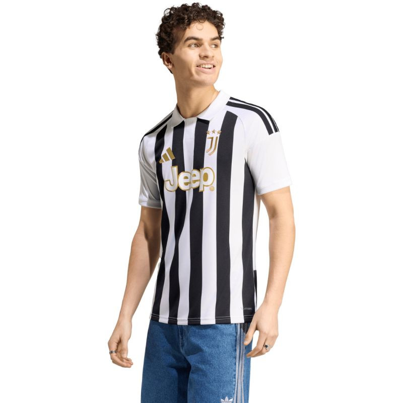 Adidas Juventus pánské tričko 26/27 bílo-černé KC2285 pánské