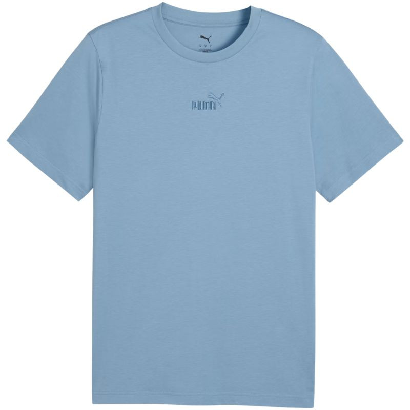 Pánské tričko Puma ESS Small No.1 Logo centered Tee, modré, 692912, velikost 26 - Pánské oblečení Muži trička