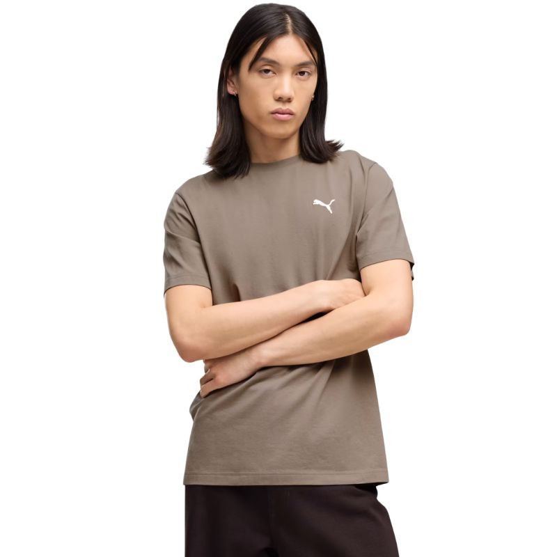 Pánské tričko Puma Wardrobe Ess Tee, tmavě béžové, 629644 81 - Pánské oblečení Muži trička