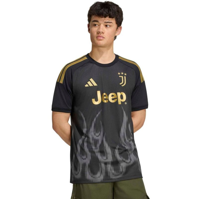 Pánské tričko adidas Juventus 26/27 Third Jersey, černé, KC2297