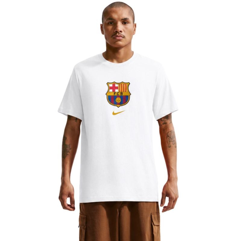 Pánské tričko Nike FC Barcelona, bílé, IM1659, velikost 100 XL