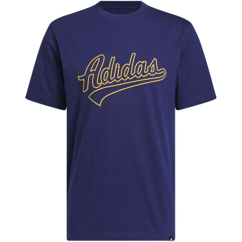 Pánské tričko adidas Varsity Tailsweep Graphic, tmavě modré KH0387 - Pánské oblečení Muži trička