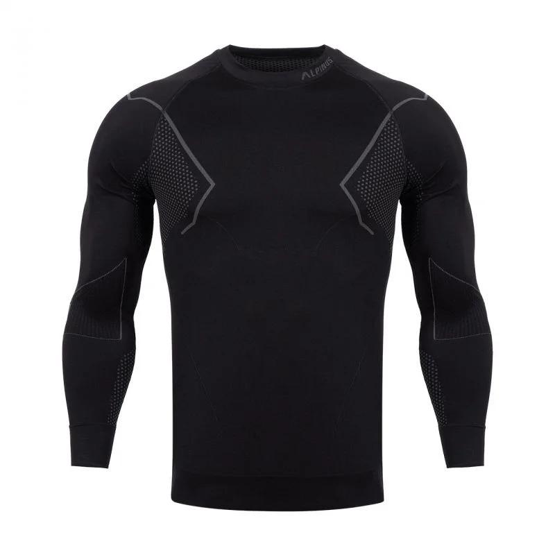 Alpinus Active Base Layer black-grey M GT43189 - Pánské oblečení Muži trička