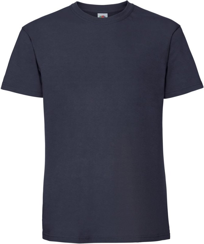 Fruit of the Loom Iconic 195 T Pánské těžké tričko 16.1422 deep navy