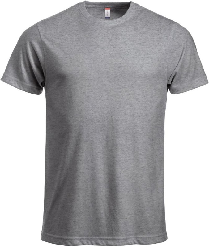 Clique New Classic-T Pánské tričko 67.9360 grey melange