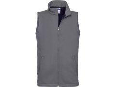 Russell Athletic 041M Pánská 2-vrstvá smart softshellová vesta 10.041M convoy grey