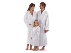 Dámský, pánský župan s kapucí 3150 Sauna - Vestis