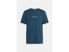 Pánské triko na spaní NM2170E C1E - petrolejová - Calvin Klein 2