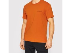 Pánské triko - 111267 2R717 03563 - oranžová/tm.modrá - Emporio Armani 1