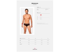 Pánské slipy otevřené Azmeron jockstrap - Obsessive 1