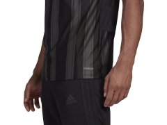 Pánské tričko Striped 21 JSY GN7625 Černá s&nbsp;šedou - Adidas 7