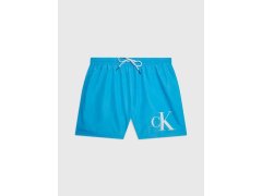 Dárkové balení pánských plavek a ručníku KM0KM00849 BEH modrá - černá - Calvin Klein 1