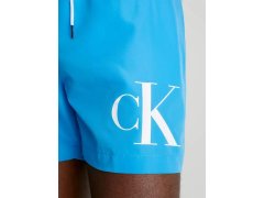 Dárkové balení pánských plavek a ručníku KM0KM00849 BEH modrá - černá - Calvin Klein 3