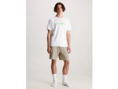 Pánské pyžamo NM2471E bílo/béžové - Calvin Klein 2
