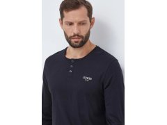 Pánské pyžamo U3BX00KBZG0 F817 khaki/černé - Guess 4